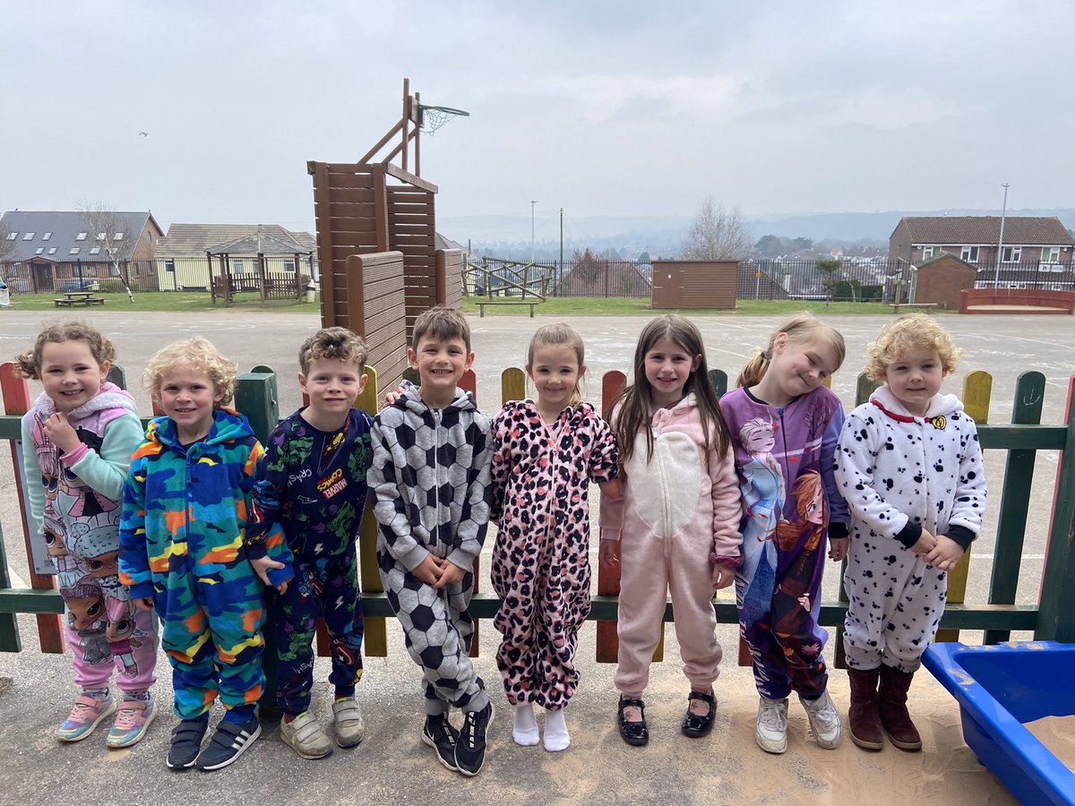 sketty_primary's tweet photo. #RecAB Celebrating #AutismAwareness week by wearing our onesies 💜#AutismAcceptance #WorldAutismAcceptanceWeek @Autism #GlobalGoal3 #GlobalGoal4 #Article2 #Article3 #Article23 #Article24 #Article29 @StuartRRSA @childcomwales @Addysg_Cymraeg https://t.co/RO4cHn9pjb