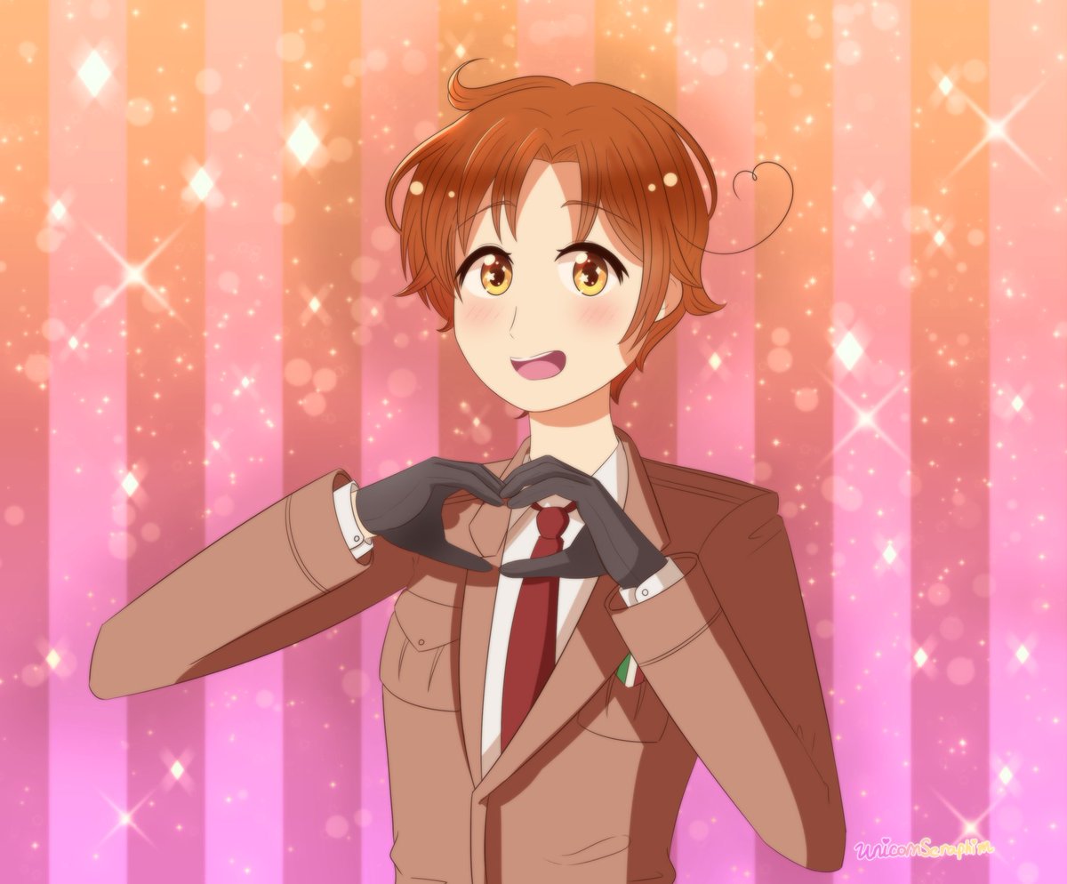 UnicornSeraphim's tweet image. Italy my boyyy 💚🤍❤🇮🇹
#hetalia #aphitaly
