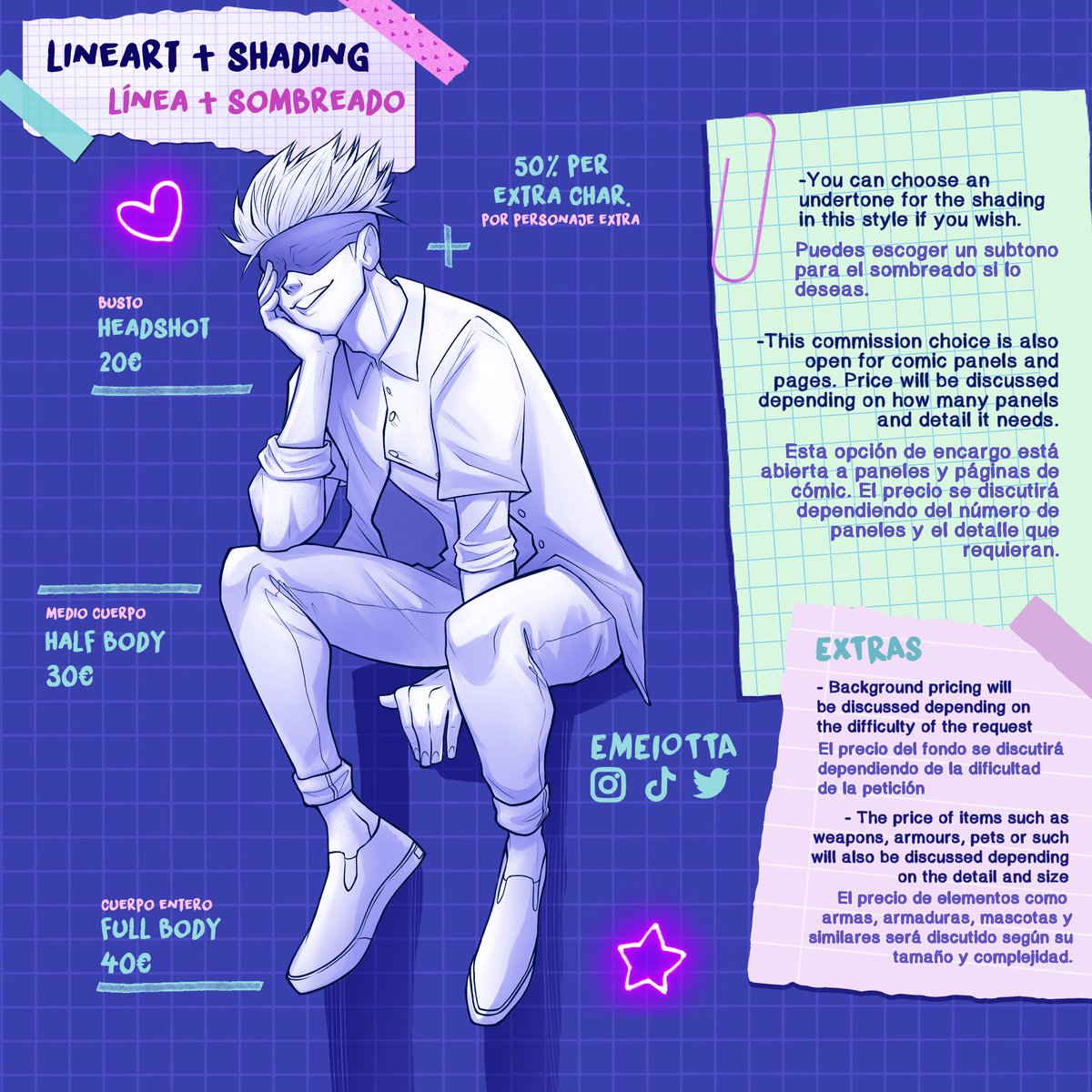 ੈ✩‧₊˚ 𝙈𝙅 ༉‧₊˚. Comms Open tweet media