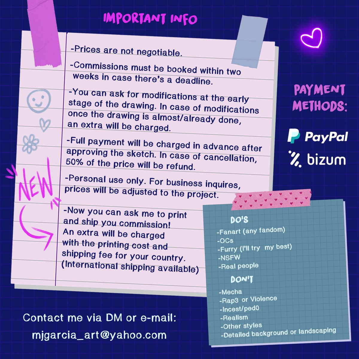 ੈ✩‧₊˚ 𝙈𝙅 ༉‧₊˚. Comms Open tweet media