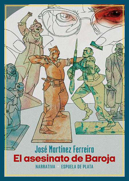 josenez's tweet photo. Ya está en las librerías mi novela «El asesinato de Baroja», que lo acabo de ver en una, así que todos a gastarse el bono cultural en él, sivuplé.  https://t.co/vxJ7b8I9Du https://t.co/TVx8rFU29p