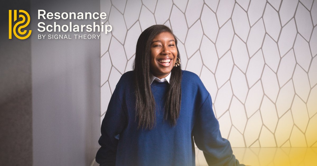 After a long selection process with many excellent candidates, we are proud to announce that Lyric Evans has been awarded the Resonance Scholarship! Read on to learn more about Lyric and the scholarship. signaltheory.com/news/signal-th…