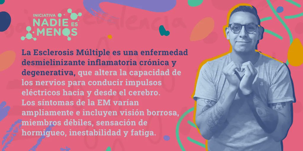 ¿Sabes qué es la #esclerosismúltiple #EM? 🤔
#ConoceLasEBP

Te invitamos a que visites las redes de <a href="/ucem/">Pierrot Caron</a> para más información 

#NadieEsMenos #NoDejarANadieAtrás
