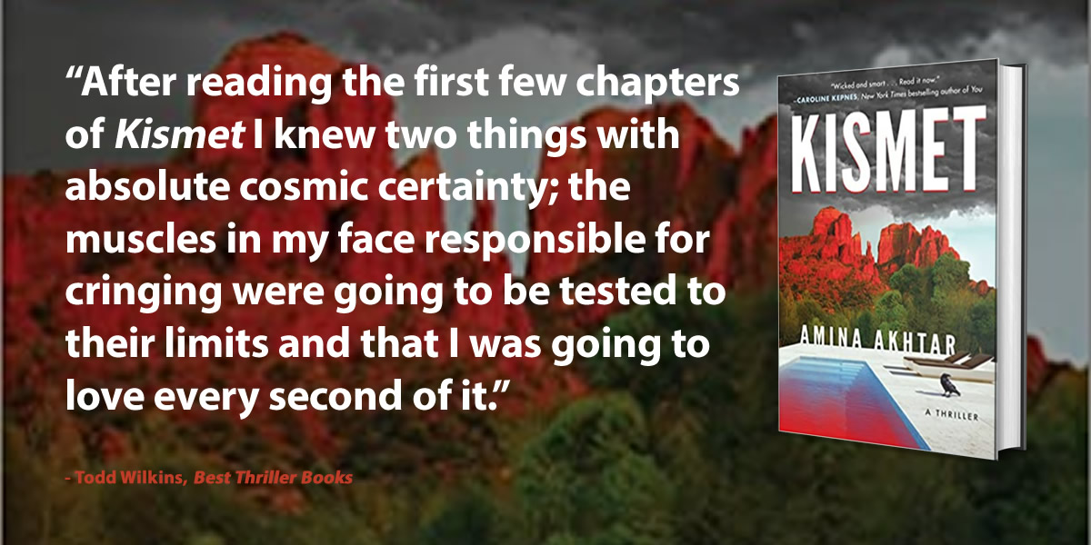 BestThrillBooks's tweet photo. KISMET by @Drrramina (pub by @AmazonPub 8/1/22)

Read a review from @zenextremist: https://t.co/GXJQicI0WW https://t.co/RznNsSH7Ty