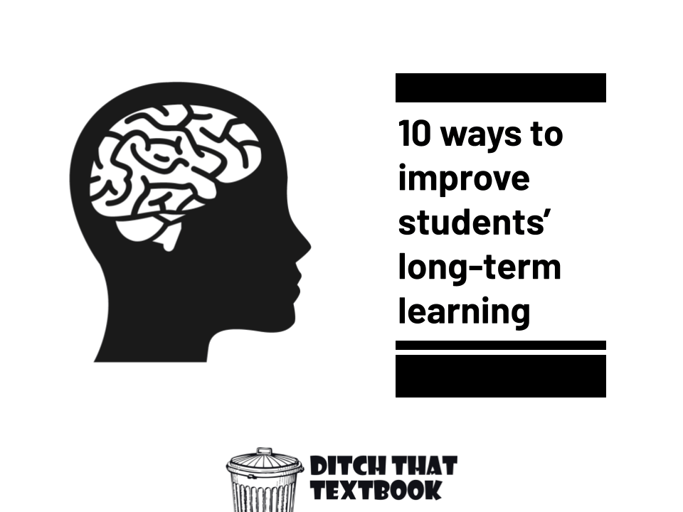 tmclain903's tweet photo. 10 Ways to Improve Students' Long-term #Learning

https://t.co/u2xbnK1Ddm @ditchthattxtbk @jmattmiller
#education #k12 #edtech https://t.co/Bjglfrk29P