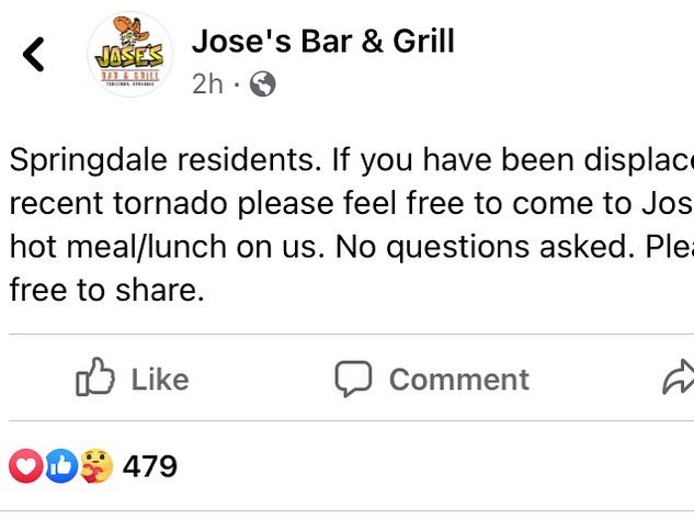 GuntherEagmm's tweet photo. Here are some resources for anyone affected by the NWA Tornado. 

I will continue updating this post through out the day as I see more resources available. https://t.co/d3Xx44J4ZC