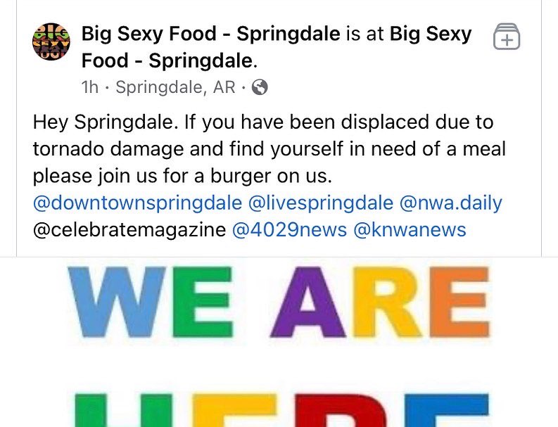 GuntherEagmm's tweet photo. Here are some resources for anyone affected by the NWA Tornado. 

I will continue updating this post through out the day as I see more resources available. https://t.co/d3Xx44J4ZC