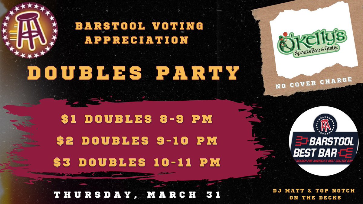 O'Kelly's Sports Bar tweet media