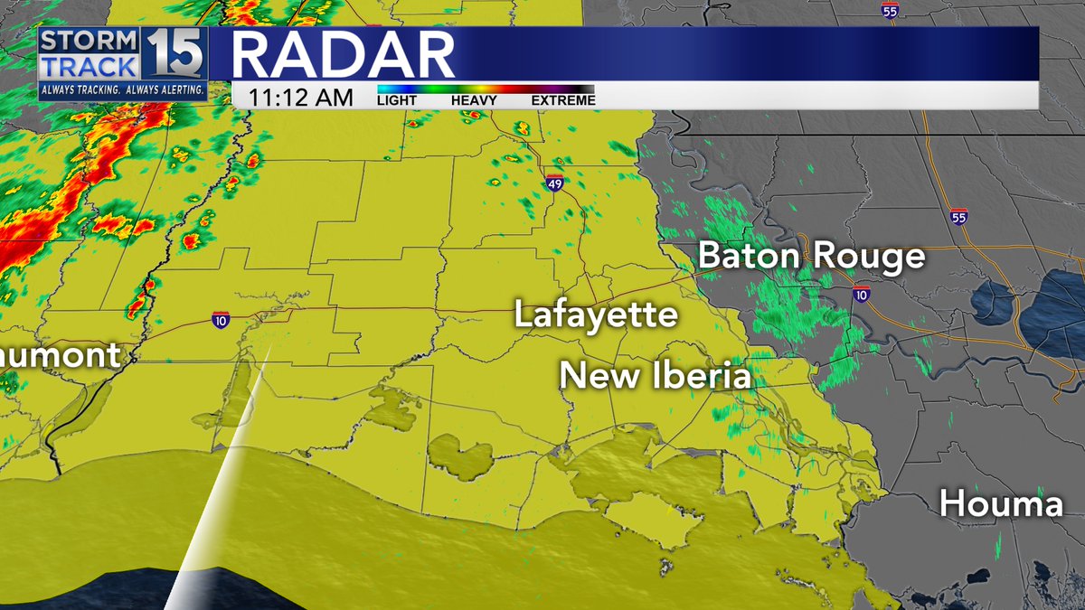 adamolivierwx's tweet photo. A TORNADO WATCH has been issued for all of Acadiana until 7 p.m. this evening. This means conditions are favorable for tornadoes to form and that you need to have a way to get warnings later today! https://t.co/heV0ISjpZy