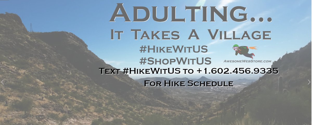 awefulBrown's tweet photo. We're #hiking #HikeWitUS. #ShopWitUS https://t.co/KRTgJ1tpo8 https://t.co/w3MBwjT51I