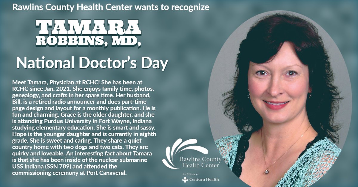 RCHCAtwood's tweet photo. Thank you, Dr. Robbins and Dr. Daise, for your exceptional care and support for our community! Happy National Doctor's Day! #NationalDoctorsDay #ruralhealth https://t.co/GHyAv2N6ln