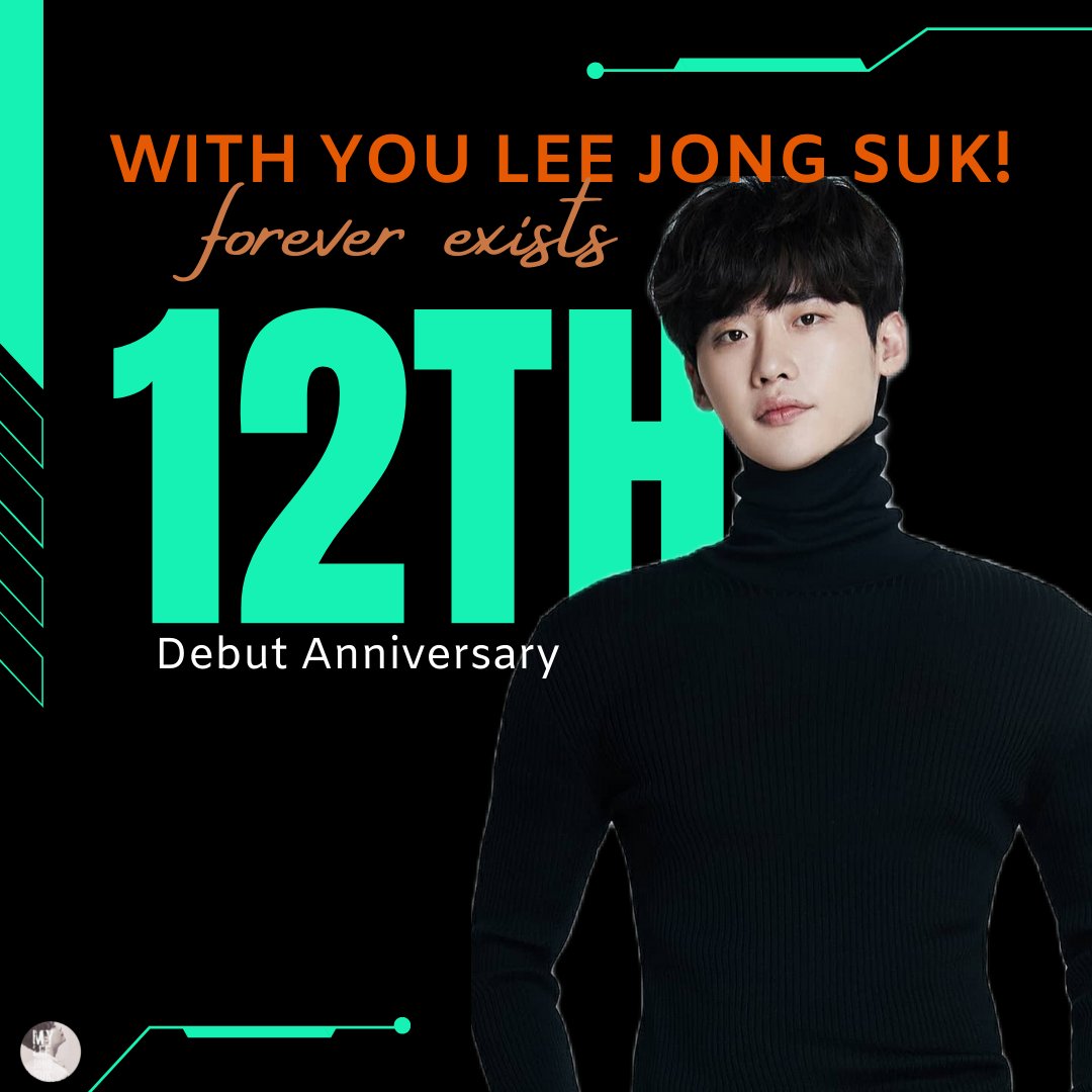 AcugEunice's tweet photo. "12th DEBUT ANNIVERSARY"
The heaven's gift, a big and compassionate heart for us, always is your source of joy and strenght.
WITH YOU LEE JONG SUK!
#ForeverExists https://t.co/cQEUfyANSj