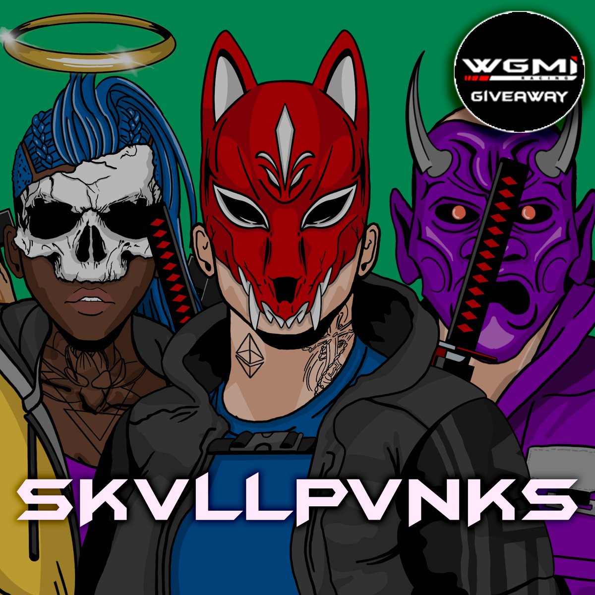 WgmiRacing's tweet photo. 🏎Skvllpvnks Giveaway | Round 2🏎

🎁 3 @skvllpvnkz NFTs

✅ Like &amp; Retweet
✅ Follow 
@WgmiRacing &amp; @skvllpvnkz
✅ Tag 3 friends 

Must be in our discord to claim: https://t.co/a2aXoyaywu

Closes: Thur 12pm PST

Bonus point: comment 1 thing you are grateful for today☀️ https://t.co/aC0fTlItZl