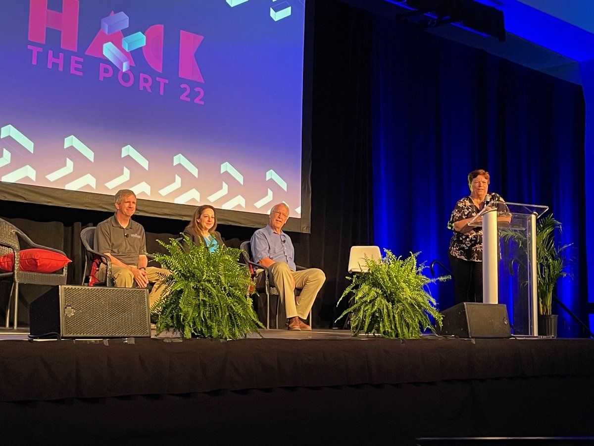 UWFCyberAI's tweet photo. @UWF was well represented at #HackThePort22 last week. Dr. @DrEmanEl_Sheikh participated in a workforce development panel discussion on Day 1 & Anthony Pinto and the Argo Cyber Club competed in the Academic Village Challenges. Thank you @MISI_2018 for inviting us to participate. https://t.co/OEXQ0lxUlW