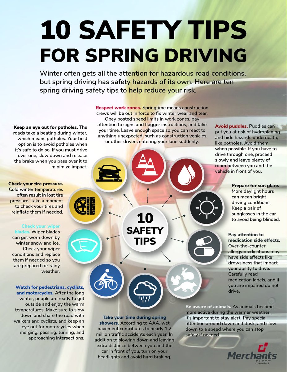 PagosaFire's tweet photo. Spring has spring in Pagosa Country - driving conditions change frequently in the spring. Here are some tips to help keep you safe.

#pagosafire
#pfpd
#pagosafirepd
#pagosafirefighters https://t.co/eUXHwHD4hC