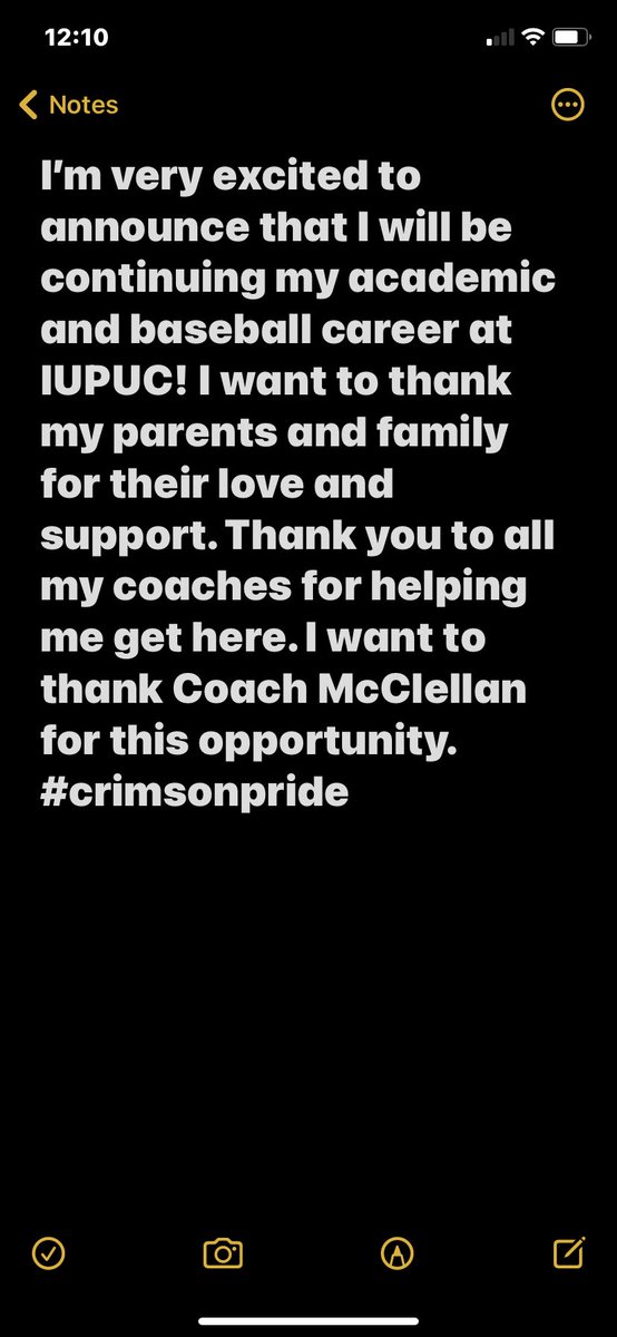 haltom_gavin's tweet photo. Looking forward to the next level! @IUPUCAthletics @mcclellan_zach https://t.co/LtChM2v4SN