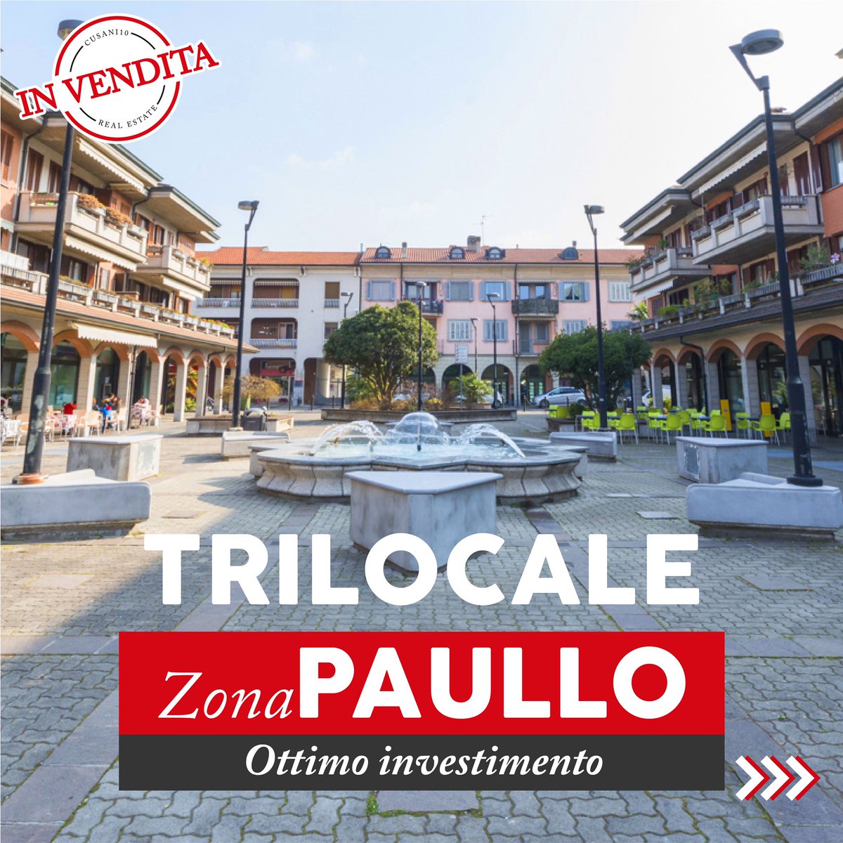 10Cusani's tweet photo. Paullo (Mi) splendido trilocale in vendita libero subito! Tuo a soli 570,00€ finanziandolo al 100%
Contattaci per vederlo di persona o visitalo ORA grazie al virtual tour presente sul nostro sito.
Vi aspettiamo😉
#immobiliare #casa #agenziaimmobiliare #agenteimmobiliare https://t.co/C0IT9YG5IW