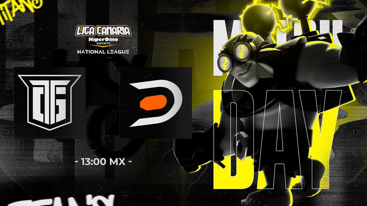 #CR | MatchDay🟡

🏆@NationaLeague_ X <a href="/LigaCanaria/">LIGA CANARIA</a>

⚔️<a href="/DiablosEU/">Diablos EU</a> 

⏰13:00 🇲🇽

 #LigaCanariaHD Nos vemos en la arena👻