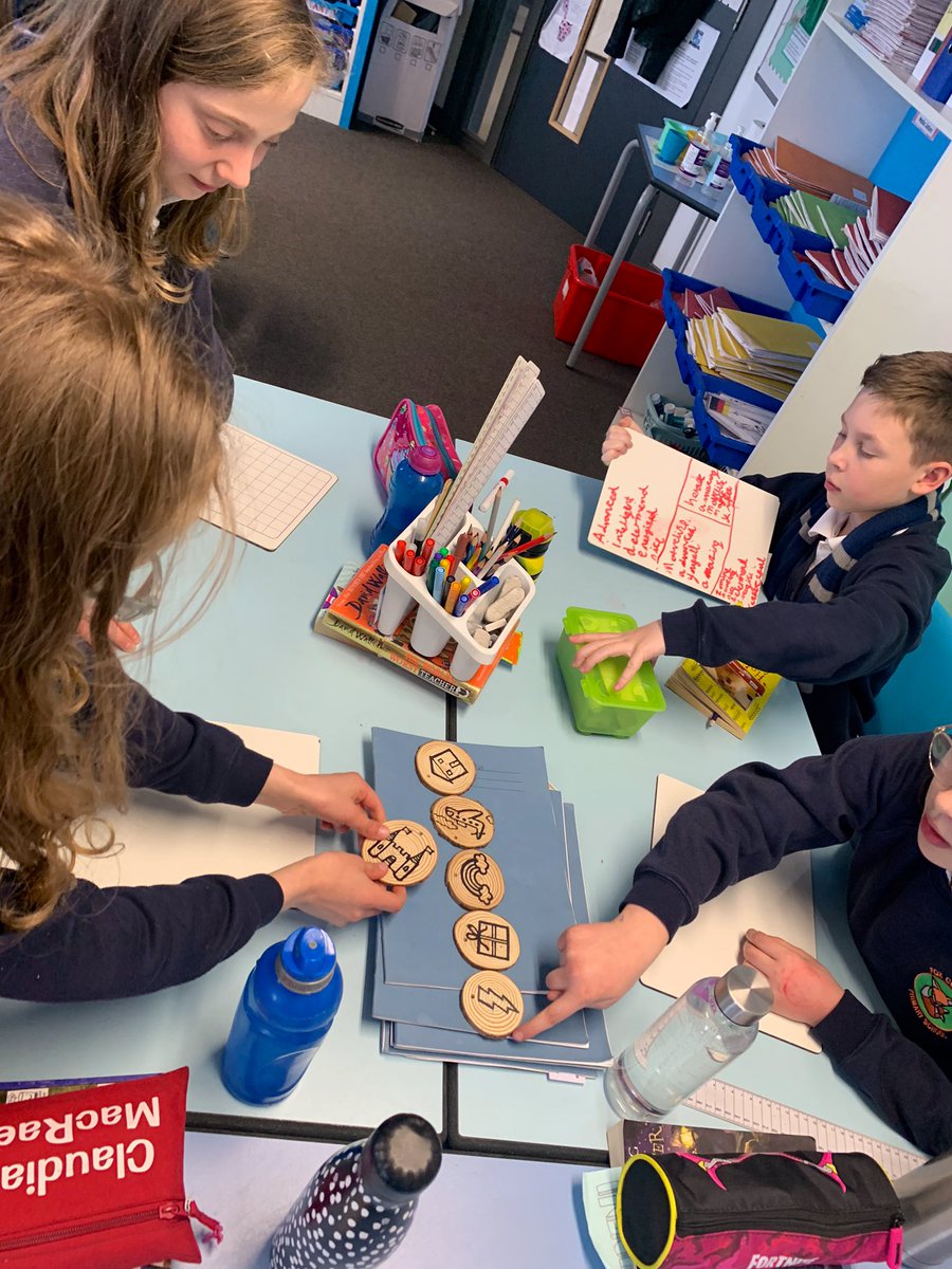 FoxCovertPS's tweet photo. A little insight to P5A’s #nopaperday... Active maths using iPads, and measuring equipment. Thinking skills using whiteboards. Structuring, discussing and verbalising stories in groups using natural story disks. Active spelling using foam, Lego and wooden letters! #foxyeco https://t.co/Ou7SsnUpXN