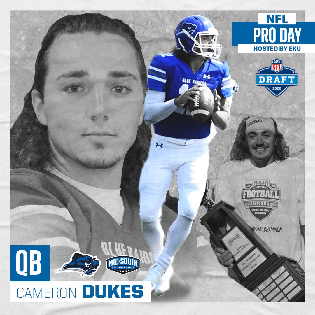 LWUfootball's tweet photo. Big day tomorrow for our guy @CameronDukes12!!! We are excited for him to showcase his skills! #1and0 https://t.co/Ezk2lzuFed