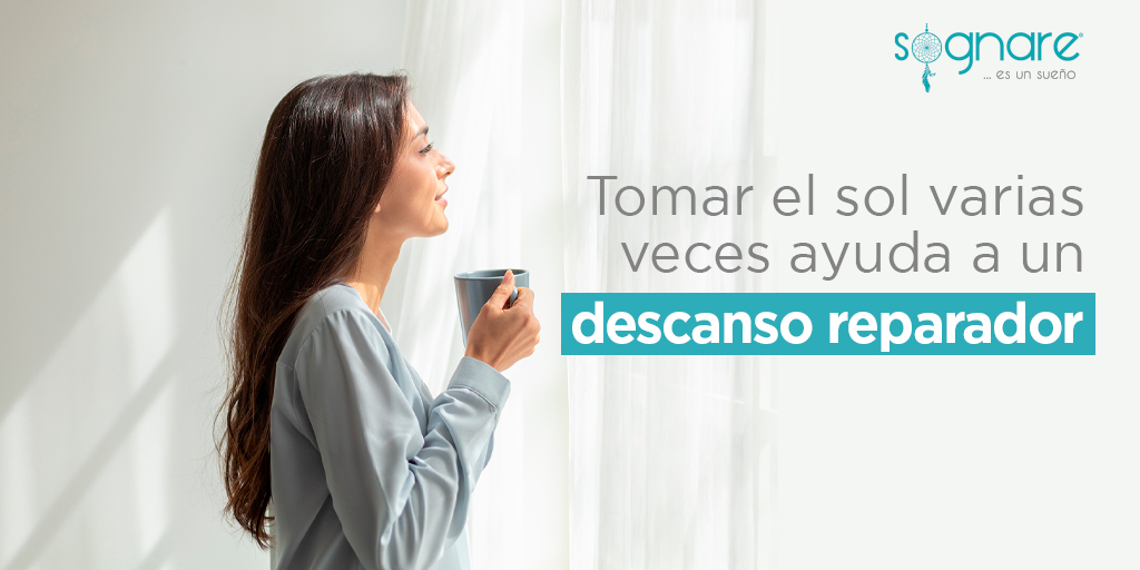 ¿Sabías que el sol facilita la segregación de melatonina, hormona que nos induce al sueño y actúa como neuroprotector. ¡No dejes de asolearte! 😎 ☀️