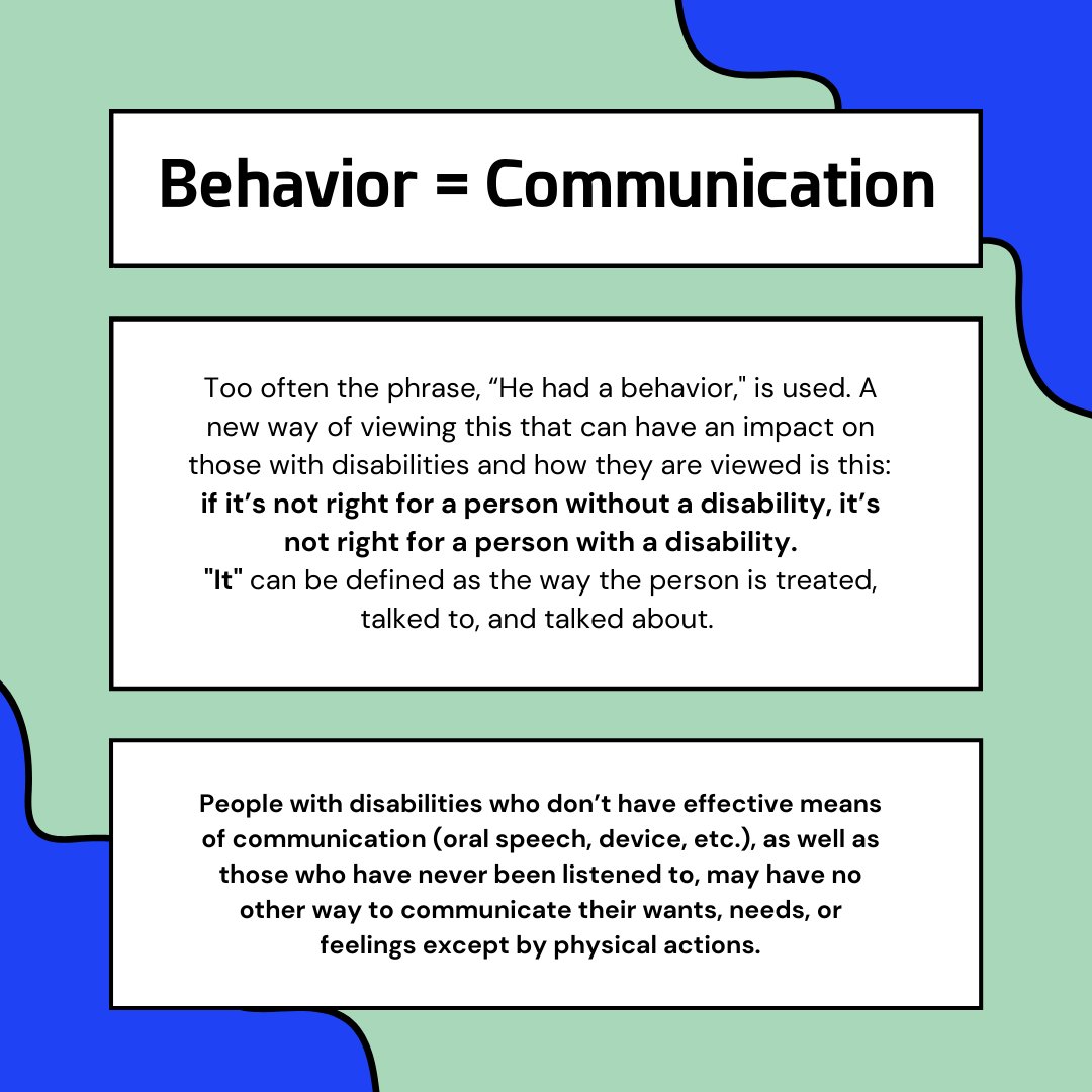 What is a behavior? Check out this post and the link below for more information! #disabilityawareness

disabilityisnatural.com/behavior.html