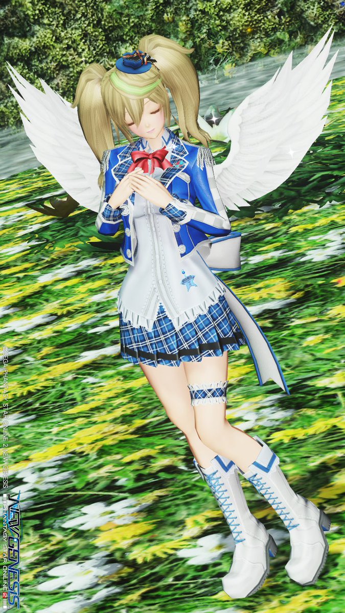 Sophia_PSO2's tweet image. めっちゃ可愛くできた！！
ジェネのアイドルコス！！

#PSO2 
#Ship5
#メンテの日じゃないけどssを貼る