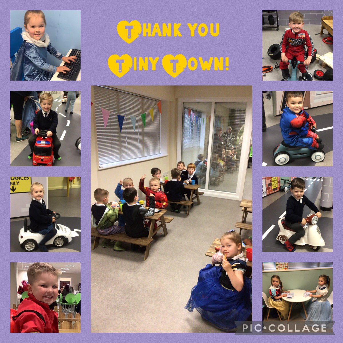 Our Nursery enjoyed a wonderful visit to Tiny Town today, where our children experienced a variety of role play experiences! Everyone was so happy there that they want to go again! ☺️ Thank you <a href="/TinyTown20/">Tiny Town</a> for making it an educational visit to remember! 😀