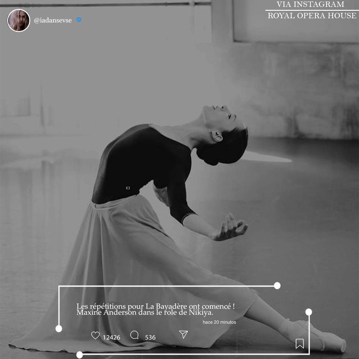 Iadansevse's tweet photo. ⠀⠀⠀⠀⠀⠀⠀⠀⠀⠀⠀                  
⠀⠀⠀⠀⠀⠀⠀⠀⠀⠀⠀                  
            . ˚◞۵ ⃗  La Bayadère.

Début des répétitions
          —·˚ ༘ backstage. ⠀⠀⠀⠀⠀⠀⠀⠀⠀⠀⠀                  
                          🩰 https://t.co/E5EtToFUN7