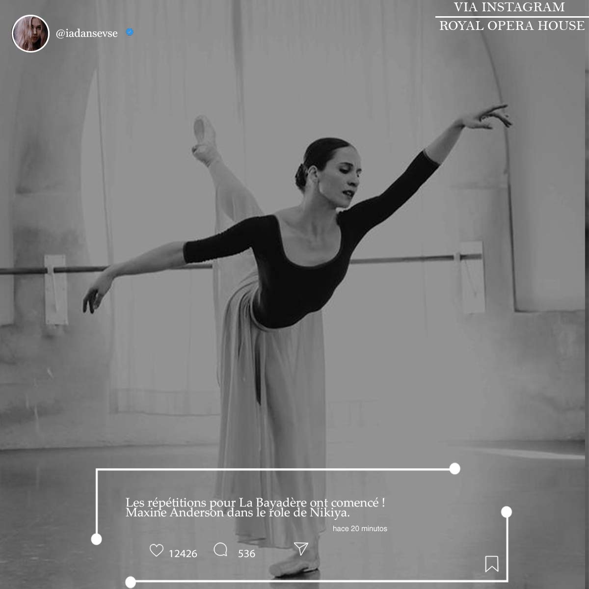 Iadansevse's tweet photo. ⠀⠀⠀⠀⠀⠀⠀⠀⠀⠀⠀                  
⠀⠀⠀⠀⠀⠀⠀⠀⠀⠀⠀                  
            . ˚◞۵ ⃗  La Bayadère.

Début des répétitions
          —·˚ ༘ backstage. ⠀⠀⠀⠀⠀⠀⠀⠀⠀⠀⠀                  
                          🩰 https://t.co/E5EtToFUN7
