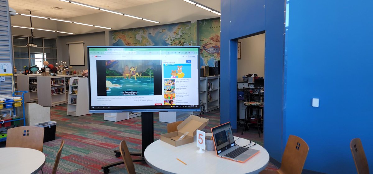 GAllen_Prime's tweet image. This 75&quot; @GetClearTouch  #interactive display looks great in this @JudsonISD  library! @PrimeSystemsUS

#getcleartouch #interactdifferently #primesystems