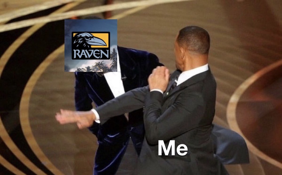 ItsCaptainSlush's tweet photo. @RavenSoftware Still breaking everything 😂 https://t.co/2m76evXaMj