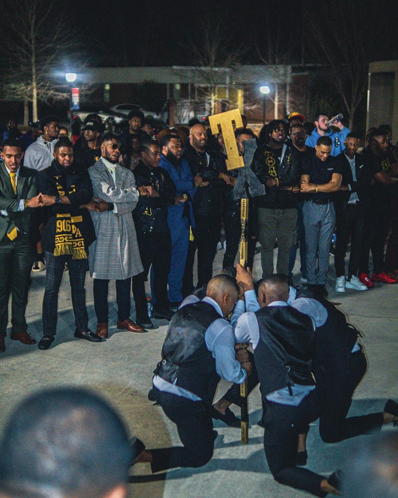 maribacardi's tweet photo. Congratulations to the newest members of the Tau Chi Chapter of Alpha Phi Alpha Fraternity Incorporated. https://t.co/bchV30Hcjs