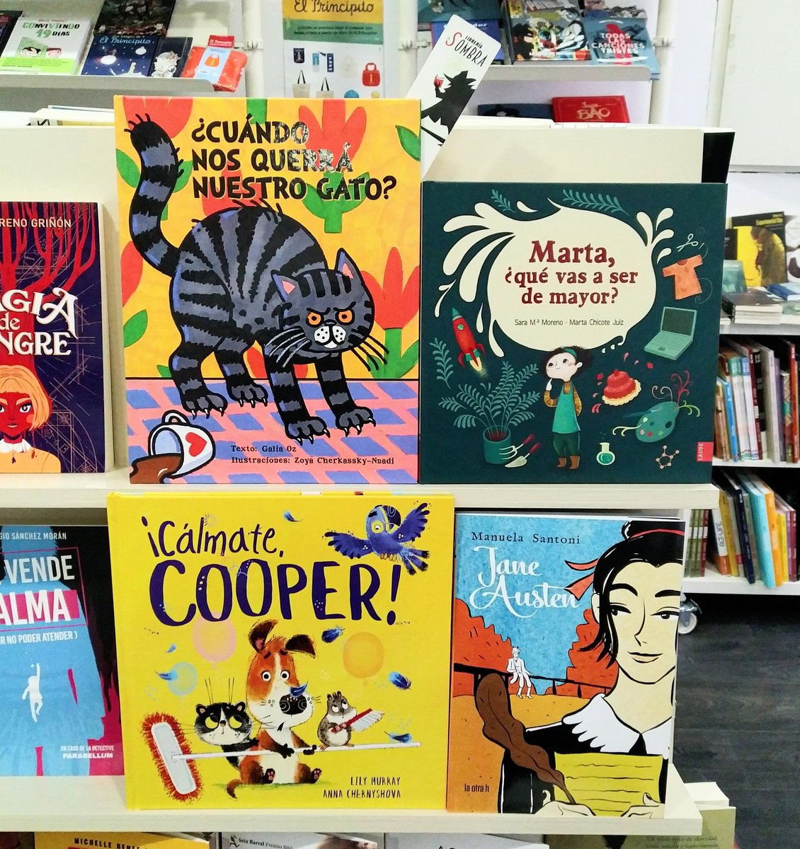 ¡Hay #NovedadesLibrescas para grandes y pequeños!

Y recordad que se pueden comprar en librerialasombra.com

#ResistenciaLibresca