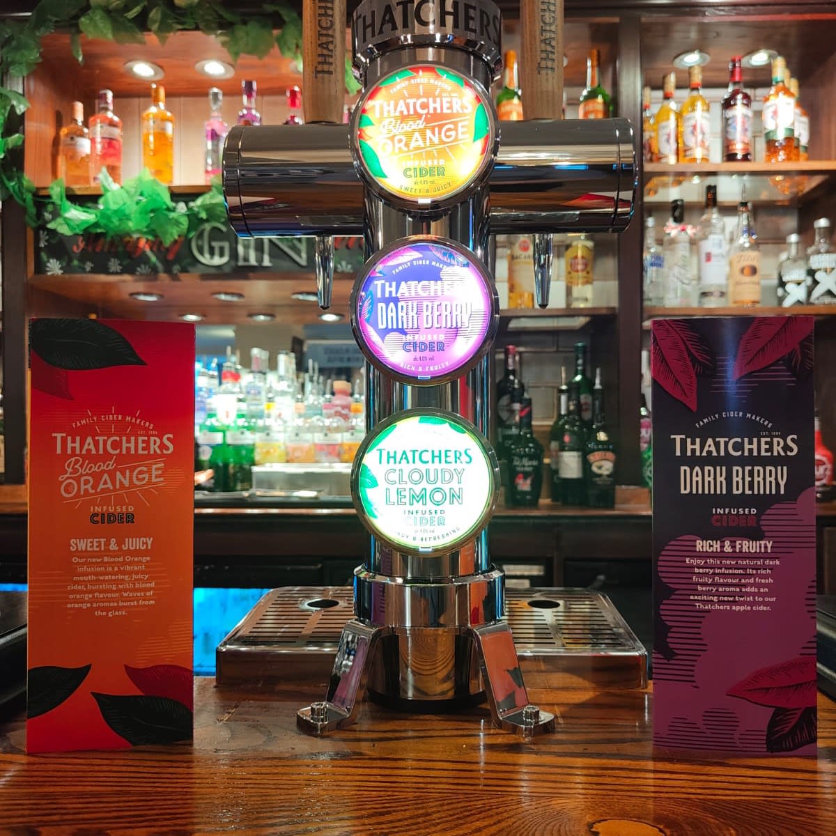 GypsyQueen_HH's tweet photo. Our new Thatchers infusions are going down a treat , blood orange , dark berry , cloudy lemonade mmmmm refreshing and full of flavour 🍷🍷🍷
#thatchers #flavours #pub #new #trymenow https://t.co/e6Qu2kjVA4