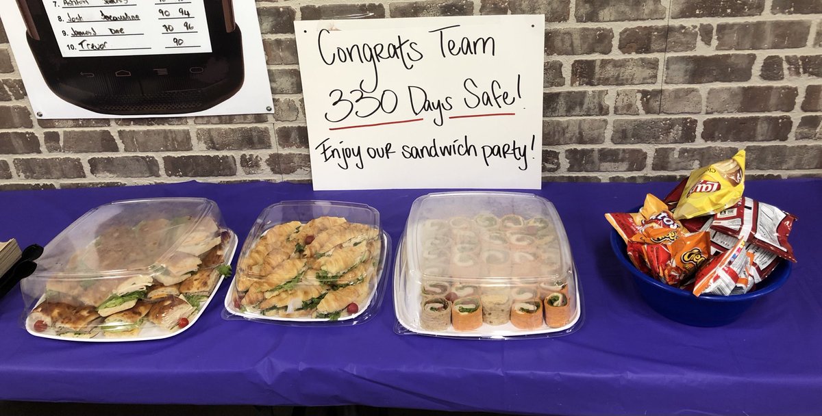 Round Rock is celebrating 330 days safe!!! Way to go team!