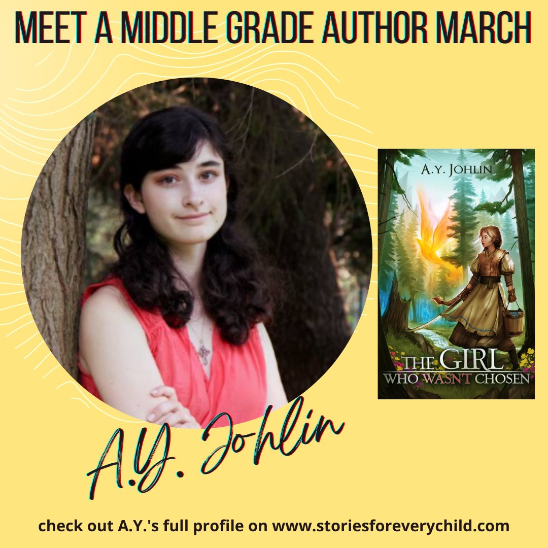 Meet author A.Y. Johlin in our Middle Grade March profile:
tinyurl.com/ytwdv5ba
#mglit #authorinterview