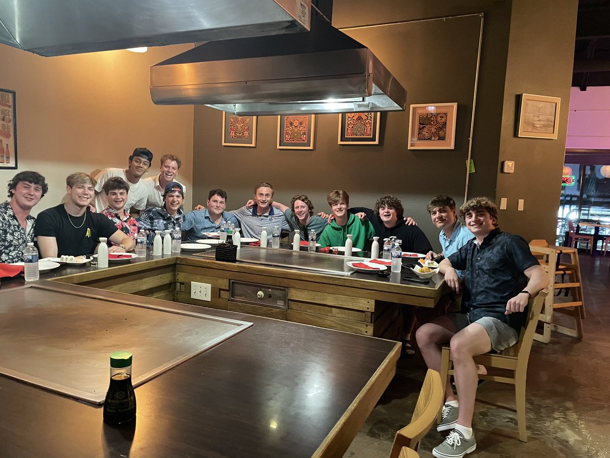 Maybe a week late but we had Delts traveling to the sun for spring break, some refueling in South Padre, Texas was needed. Back home and ready for the books now. #hibachi