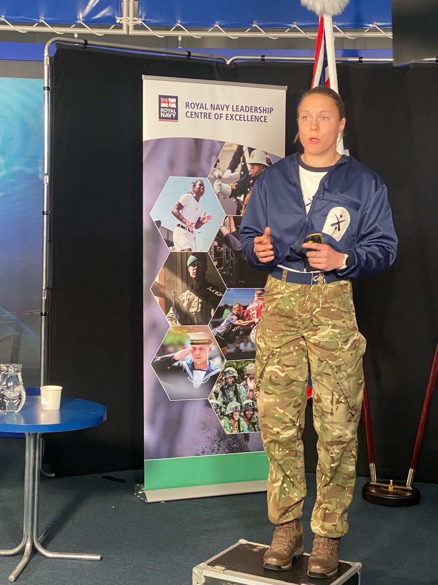 mel_haslam23's tweet photo. @RNLeadership_ @FirstSeaLord @royalnavyrachel @RoyalNavy 
Thank you so much for letting me tell my story🙏
I was truly inspired by @PeteReed @potts_janine stories, be it self leadership or leading others! A day I will truly remember.
•
‘Success doesn’t come to you, you go to it’ https://t.co/U83CPbDyOa