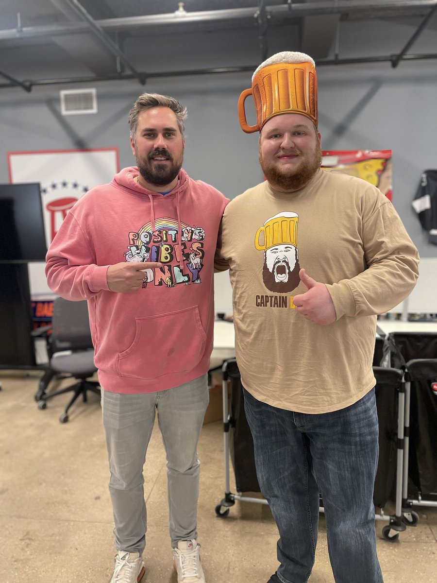 My guy <a href="/dom_grecco/">Dominic Grecco</a>! #CaptainBeer