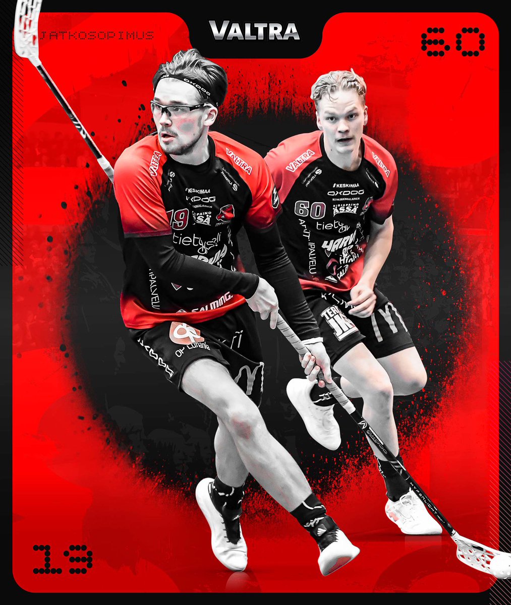 BOOM BOOM X2💥💥

Kaapo Siekkinen ja Eppu Suhanto jatkavat Hirvissä seuraavat kaksi kautta! 💪🏼

Lue lisää 👉🏼 happee.fi/uutiset/13390/… ‼️

#happeefloorball #hirvirytke #oxdog #jyväskylä #fliiga #salibandy #valtrasuomi