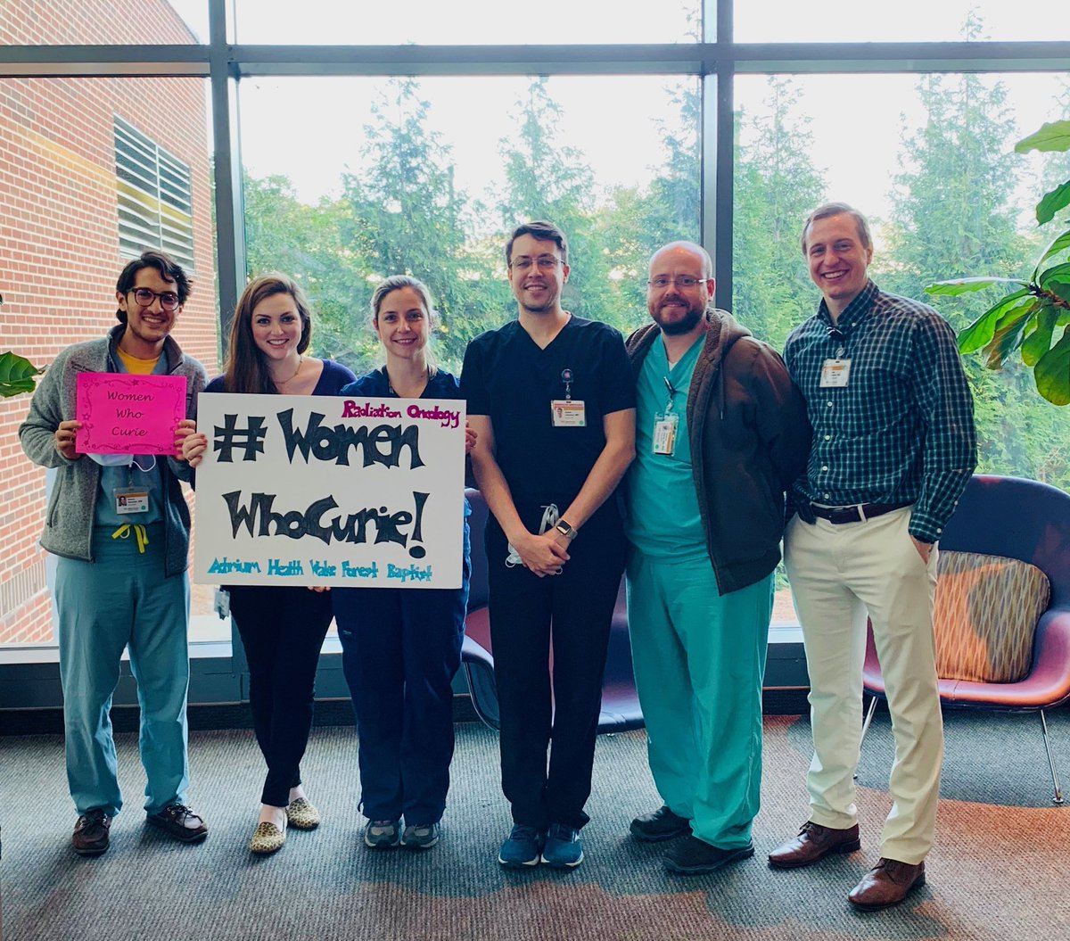 Happy #nationaldoctorday to our #radonc residents! Couldn’t ask for a better team ☢️🧬