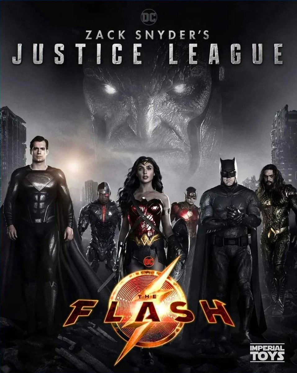 💥¡EL SNYDER CUT ES CANON!💥
La cinta #TheFlash ya tuvo su primera proyección de prueba y diversos medios confiables reporta que #ZackSnydersJusticeLeague es la versión canon de la Liga en el #DCEU.

¡GANAMOS!