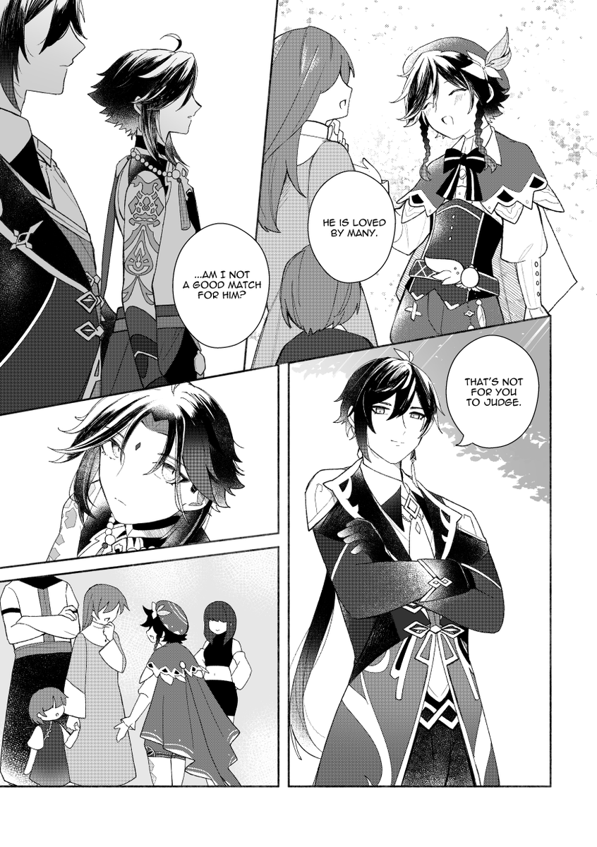 【ENG/DL】serenade【xiaoven】 | Lapishop https://t.co/j9k8h0YLJn #booth_pm #xiaoven 
The extra edition of the "sweet dreams" series, which was completed this year, is now available!
This is a small story about Xiao and Venti's confused love.
PDF/21p/100JPY 