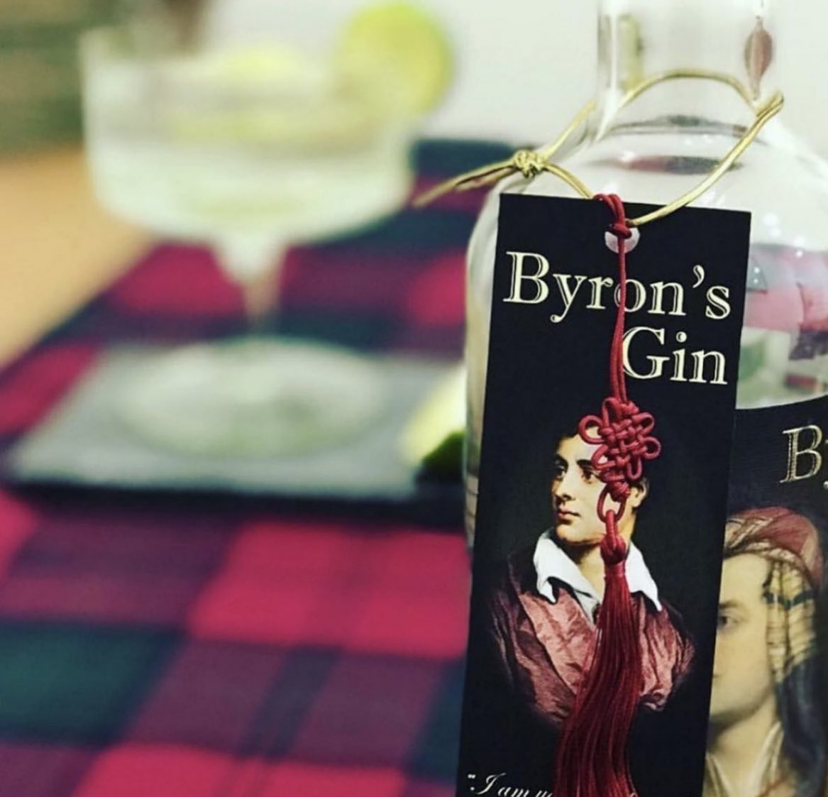 The best mid-week treat: our  #ByronsGinMelancholyThistle 😍 #Gin #LoveGin #SpeysideDistillery #SPEY #ByronsGinBirdCherry