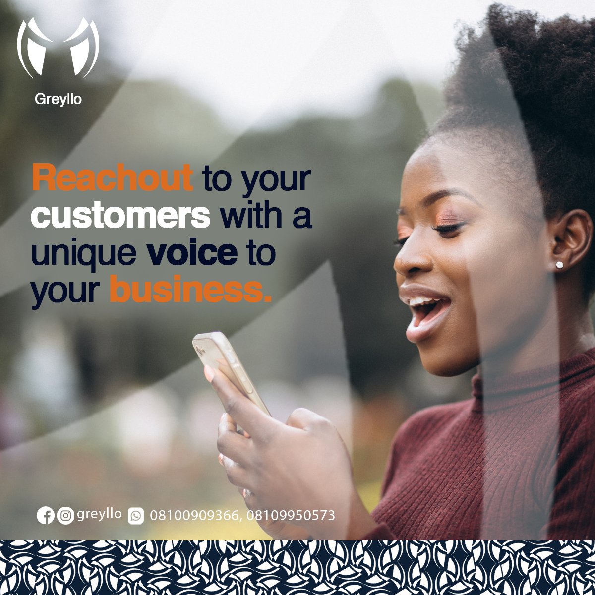 SilasBrighten's tweet image. Uniqueness 
Stand out
Be you

What you do as a brand that makes you stand out is key to your business growth. What is that thing?

#greyllo
#design
#designidentity 
#internetmarketing 
#digitalmarketingagency 
#warri 
#deltastate