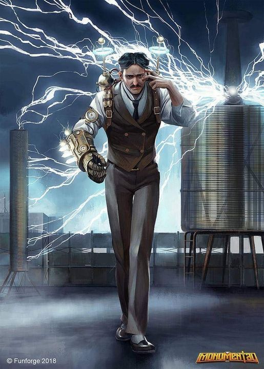 Nikola Tesla, el genio que iluminó el mundo. 
<a href="/MasMates/">MasMates</a> 
proyectomatematicasyarte.blogspot.com/2022/03/nikola…