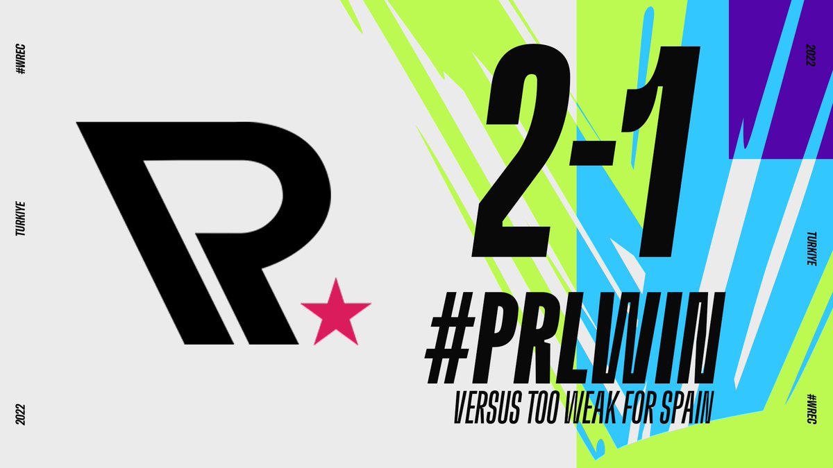 wre_emea's tweet photo. We've got the first finalist!

@ParlaEsports turn the game and the series against @2weak4spain! #WREC https://t.co/gYZo55uefz