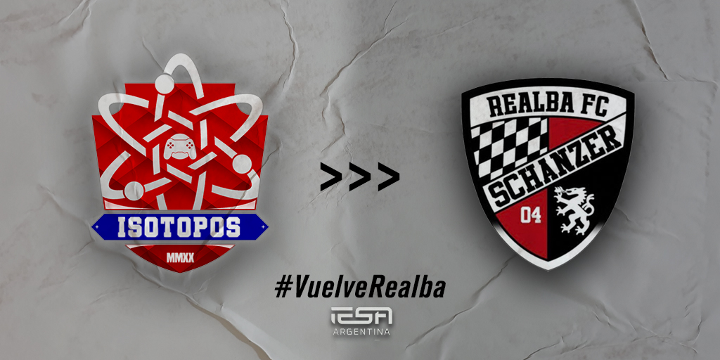 #VuelveRealba
💣 Estamos de vuelta... Nos alegra anunciar que a partir de la próxima temporada en la B de <a href="/IESAFIFAar/">IESA Argentina</a> volveremos a donde fuimos felices. Manteniendo la base volvemos al club que nos vio crecer como jugadores y como CT.

Esperemos representar de la mejor manera👏👏