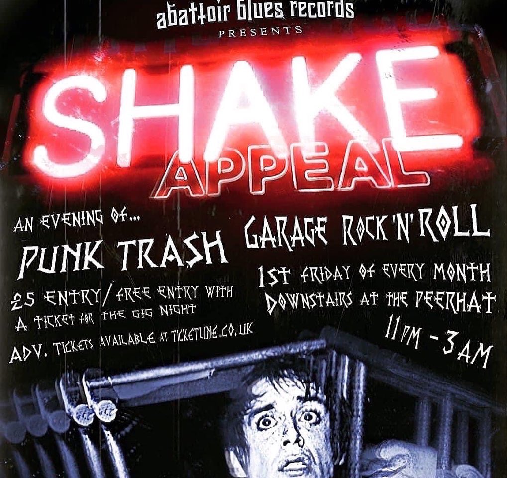 here are your DJs for Friday! Featuring <a href="/xupmusic/">XUP</a> <a href="/AstralElevator/">Astral Elevator</a> <a href="/Bonesshake/">Bones Shake</a> &amp; guest DJ Gracie Nofsinger! 11pm in <a href="/The_Peer_Hat/">The Peer Hat</a> basement. £5 in or free with your ticket from the <a href="/Abattoir__Blues/">Abattoir Blues</a> bands. see ya soon for the best night of scuzzy garage rock n roll in Manchester! x